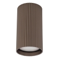 Spotarmatur TUNE S 1xGU10/10W/230V 10 cm brun