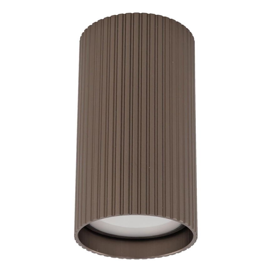 Spotarmatur TUNE S 1xGU10/10W/230V 10 cm brun