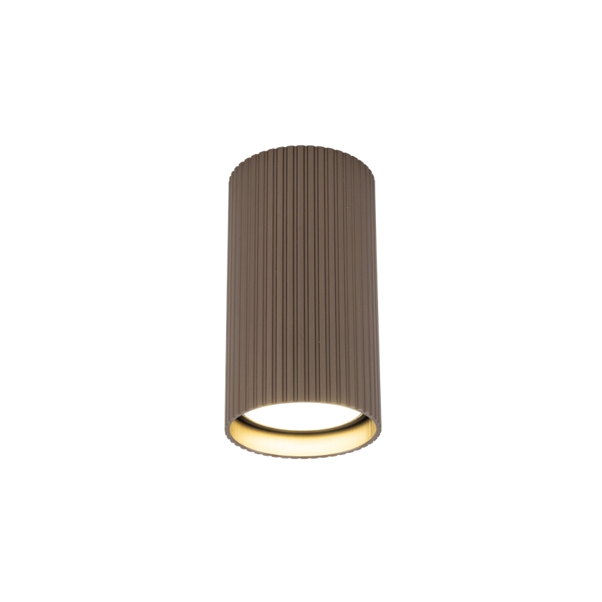 Spotarmatur TUNE S 1xGU10/10W/230V 10 cm brun
