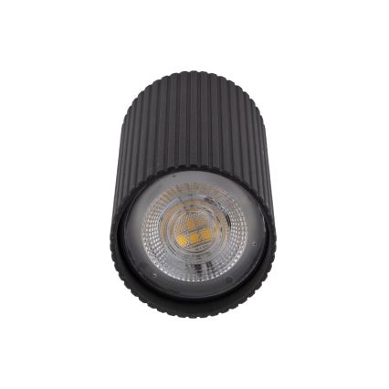 Spotarmatur TUNE S 1xGU10/10W/230V 10 cm sort