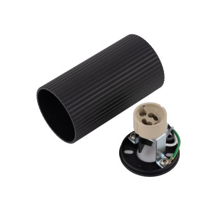 Spotarmatur TUNE S 1xGU10/10W/230V 10 cm sort