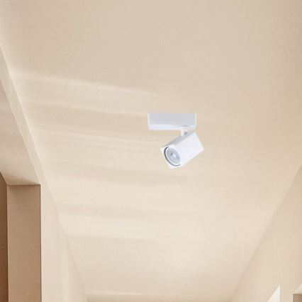 Spotlampe 1xGU10/7W/230V hvid