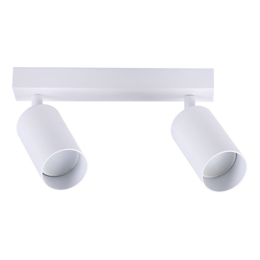 Spotlampe 2xGU10/35W/230V hvid