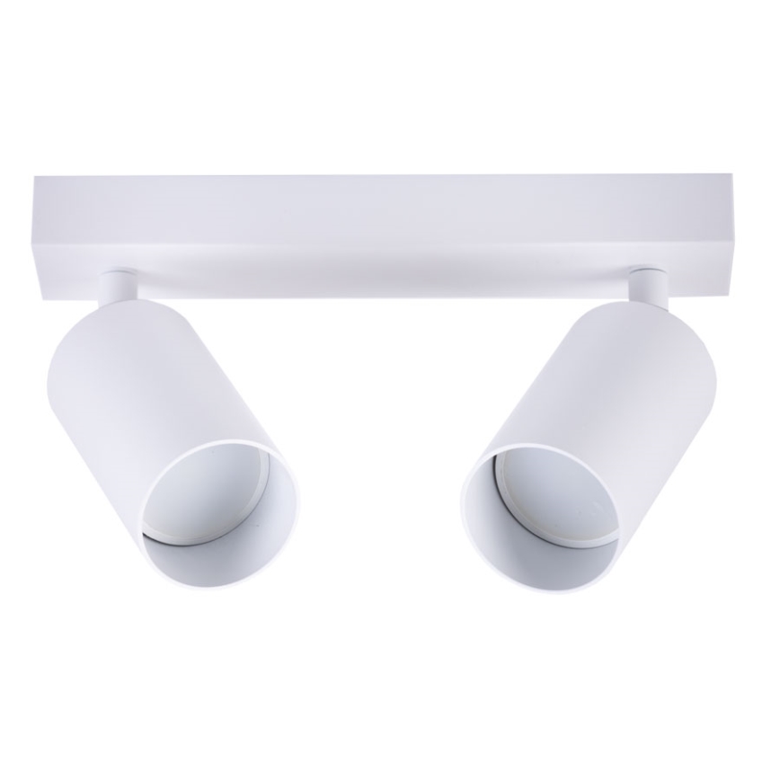 Spotlampe 2xGU10/35W/230V hvid