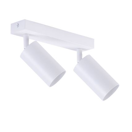 Spotlampe 2xGU10/35W/230V hvid