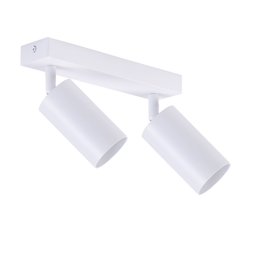 Spotlampe 2xGU10/35W/230V hvid