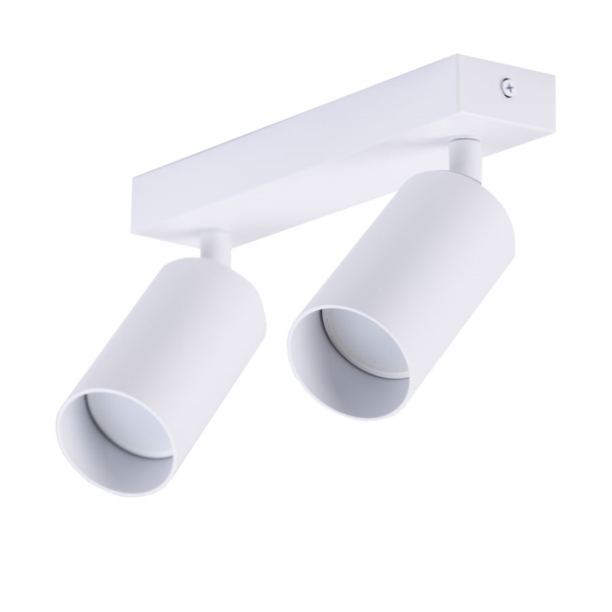 Spotlampe 2xGU10/35W/230V hvid
