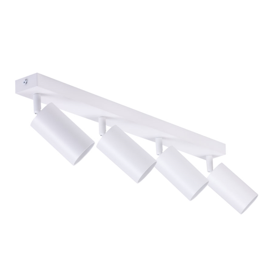Spotlampe 4xGU10/35W/230V hvid