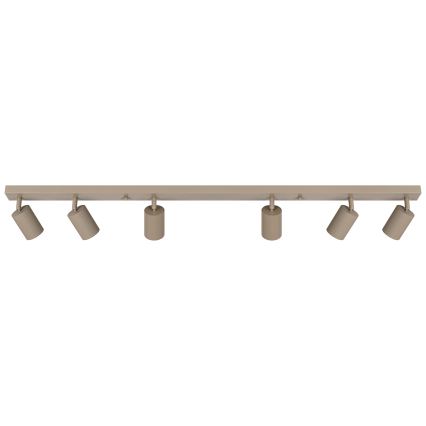 Spotlampe 6xGU10/35W/230V beige