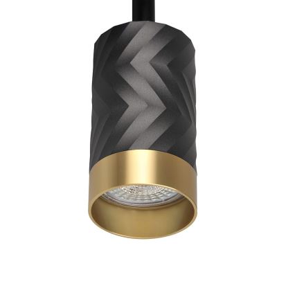 Spotlampe ARRAS 2xGU10/10W/230V sort