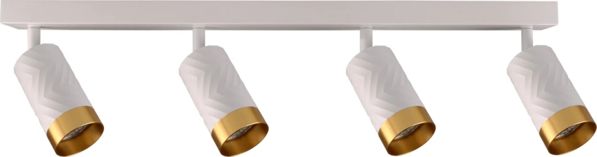 Spotlampe ARRAS 4xGU10/10W/230V hvid