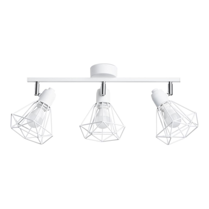 Spotlampe ARTEMIS 3xE14/40W/230V hvid