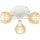 Spotlampe ATARRI 3xE14/25W/230V hvid/beige