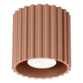 Spotlampe AURA 1xGU10/10W/230V Ø 10 cm brun
