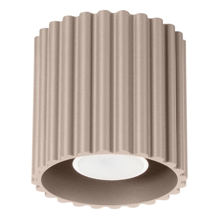 Spotlampe AURA 1xGU10/10W/230V Ø 10 cm taupe