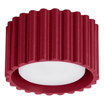 Spotlampe AURA 1xGX53/10W/230V Ø 10 cm rød