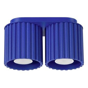 Spotlampe AURA 2xGU10/10W/230V blå