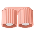 Spotlampe AURA 2xGU10/10W/230V rosa
