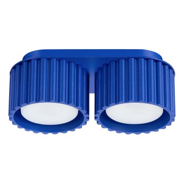 Spotlampe AURA 2xGX53/10W/230V blå