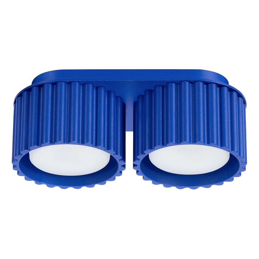 Spotlampe AURA 2xGX53/10W/230V blå
