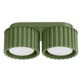 Spotlampe AURA 2xGX53/10W/230V grøn