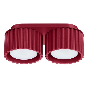 Spotlampe AURA 2xGX53/10W/230V rød