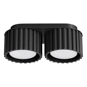 Spotlampe AURA 2xGX53/10W/230V sort