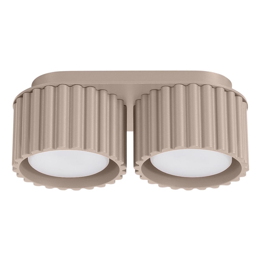 Spotlampe AURA 2xGX53/10W/230V, taupe