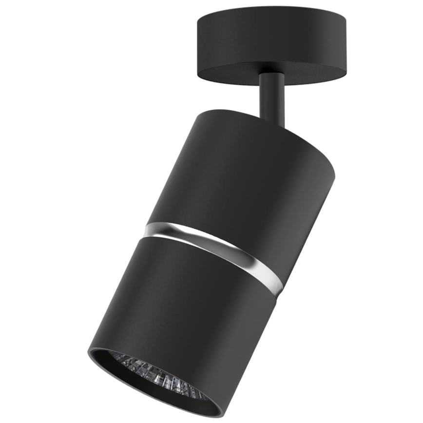 Spotlampe BAMBOO 1xGU10/10W/230V sort