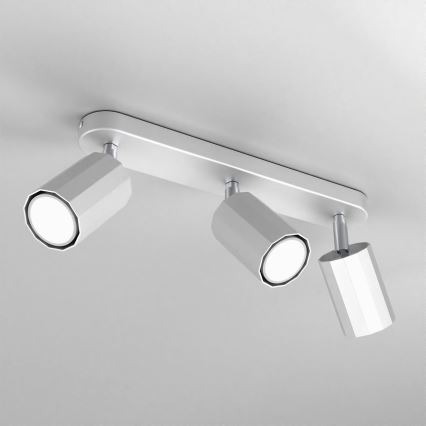 Spotlampe BELLO 3xGU10/8W/230V hvid