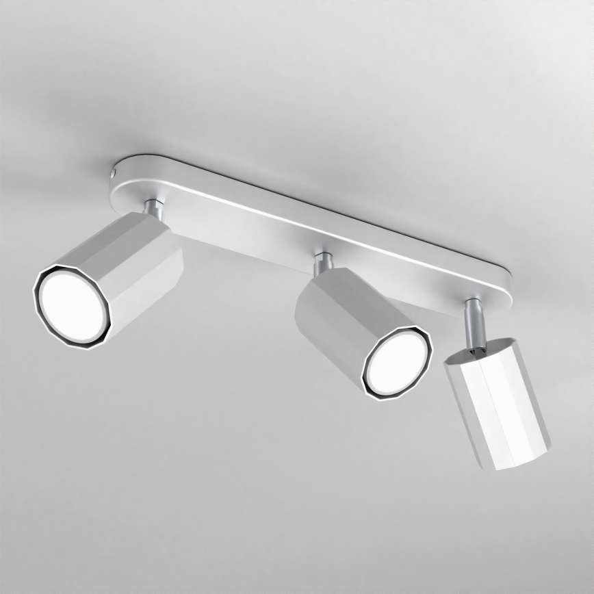 Spotlampe BELLO 3xGU10/8W/230V hvid