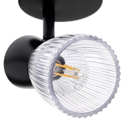 Spotlampe BEST 1xE14/40W/230V sort