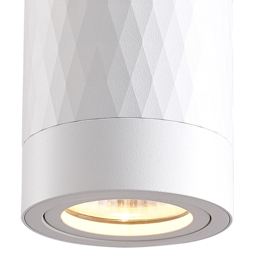 Spotlampe BIMA 1xGU10/25W/230V rund hvid