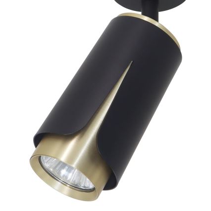 Spotlampe BLOMST 1xGU10/8W/230V sort