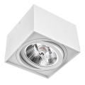 Spotlampe CHLOE AR111 1xGU10/50W/230V kantet hvid