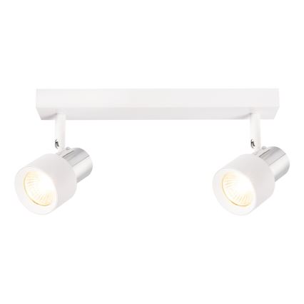 Spotlampe CINO 2xGU10/8W/230V hvid