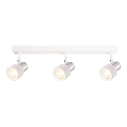 Spotlampe CINO 3xGU10/8W/230V hvid