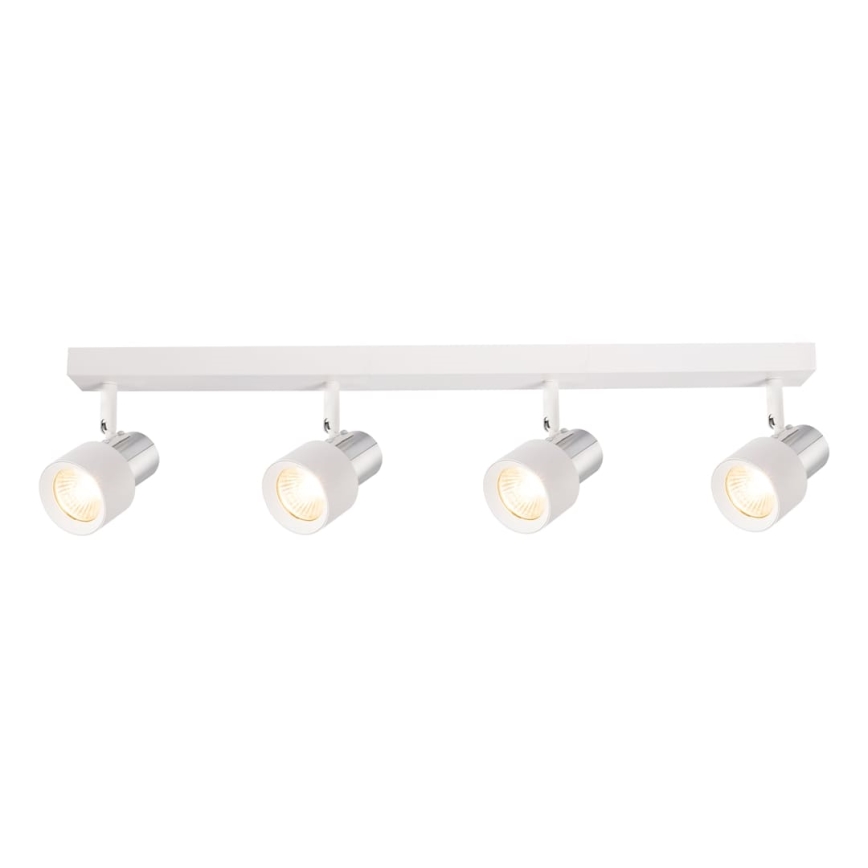 Spotlampe CINO 4xGU10/8W/230V hvid