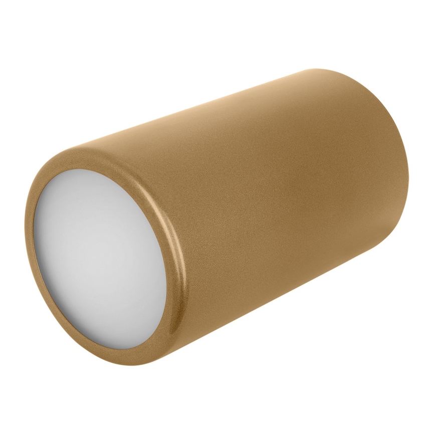 Spotlampe CLEO 1xE27/24W/230V guldfarvet