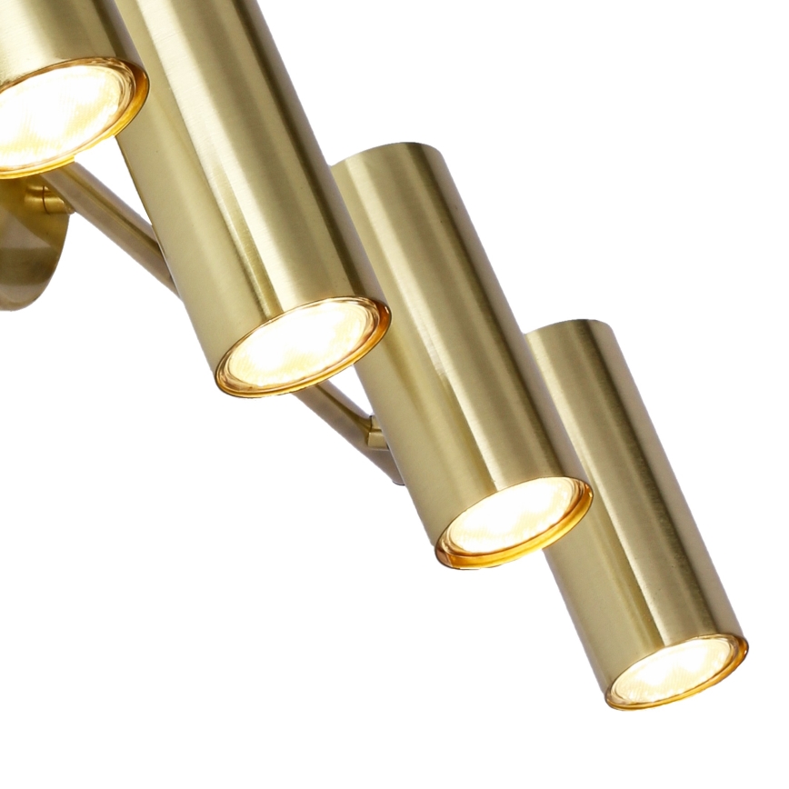 Spotlampe COLLY 4xGU10/15W/230V guldfarvet