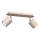 Spotlampe DEMIA 2xGU10/8W/230V beige