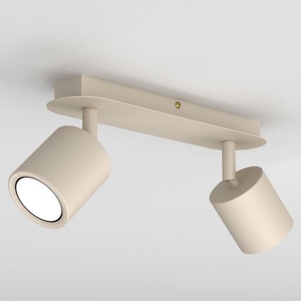 Spotlampe DEMIA 2xGU10/8W/230V beige