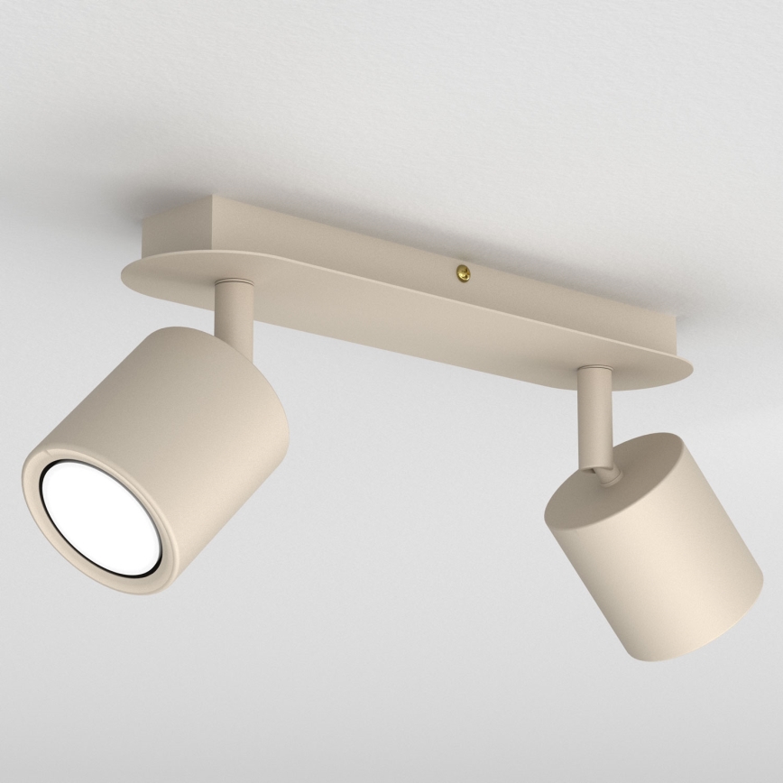 Spotlampe DEMIA 2xGU10/8W/230V beige
