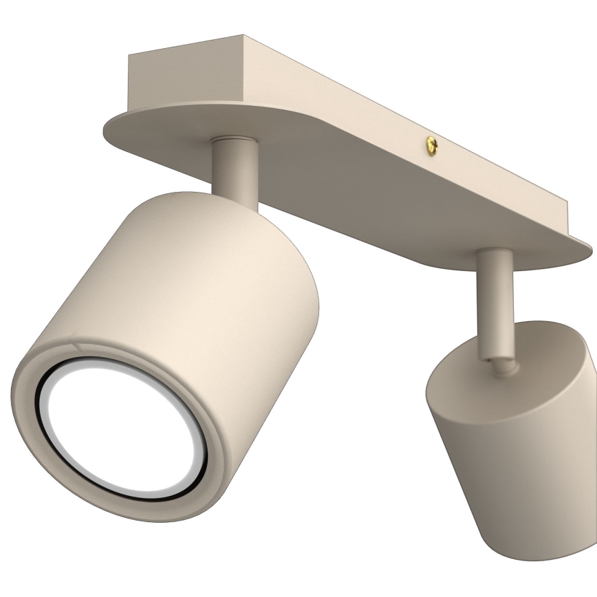 Spotlampe DEMIA 2xGU10/8W/230V beige