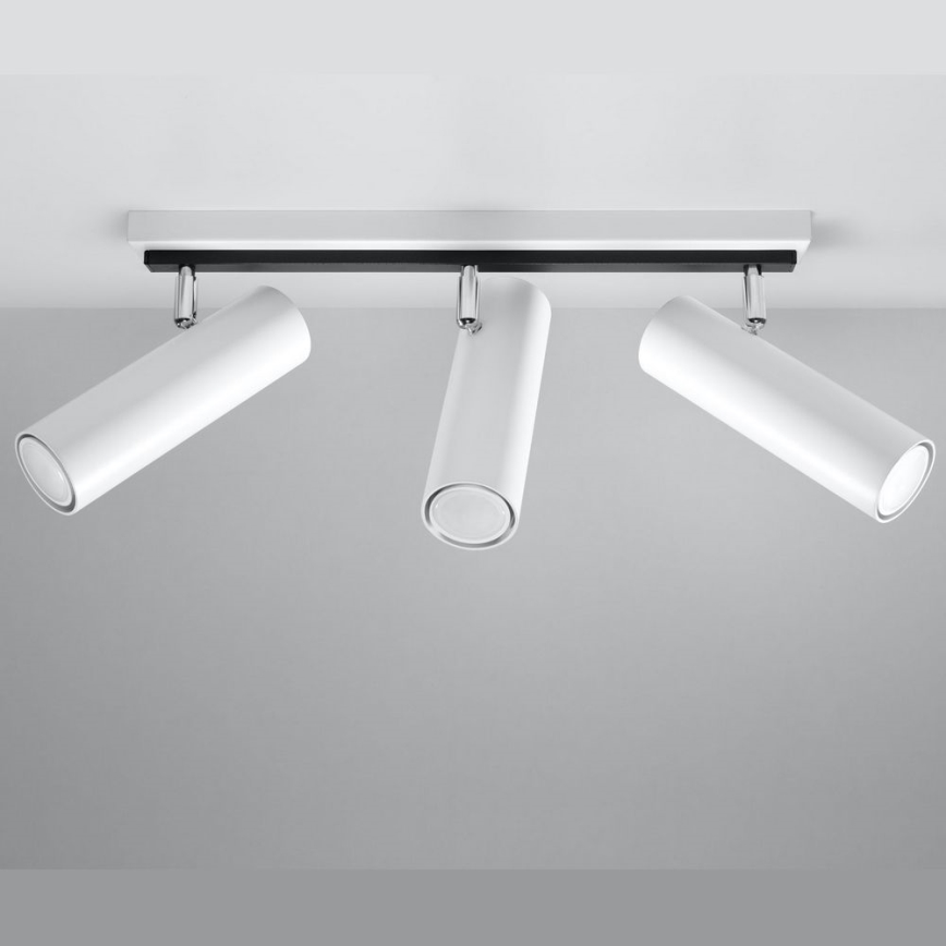 Spotlampe DIREZIONE 3xGU10/40W/230V hvid