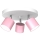 Spotlampe DIXIE 3xGX53/11W/230V pink