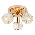 Spotlampe DUBAI 3xE14/40W/230V diameter 36 cm Rosenguld