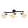 Spotlampe DUBAI 3xE14/40W/230V sort/guldfarvet