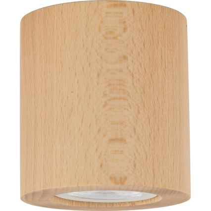 Spotlampe EVE 1xGU10/10W/230V bøg
