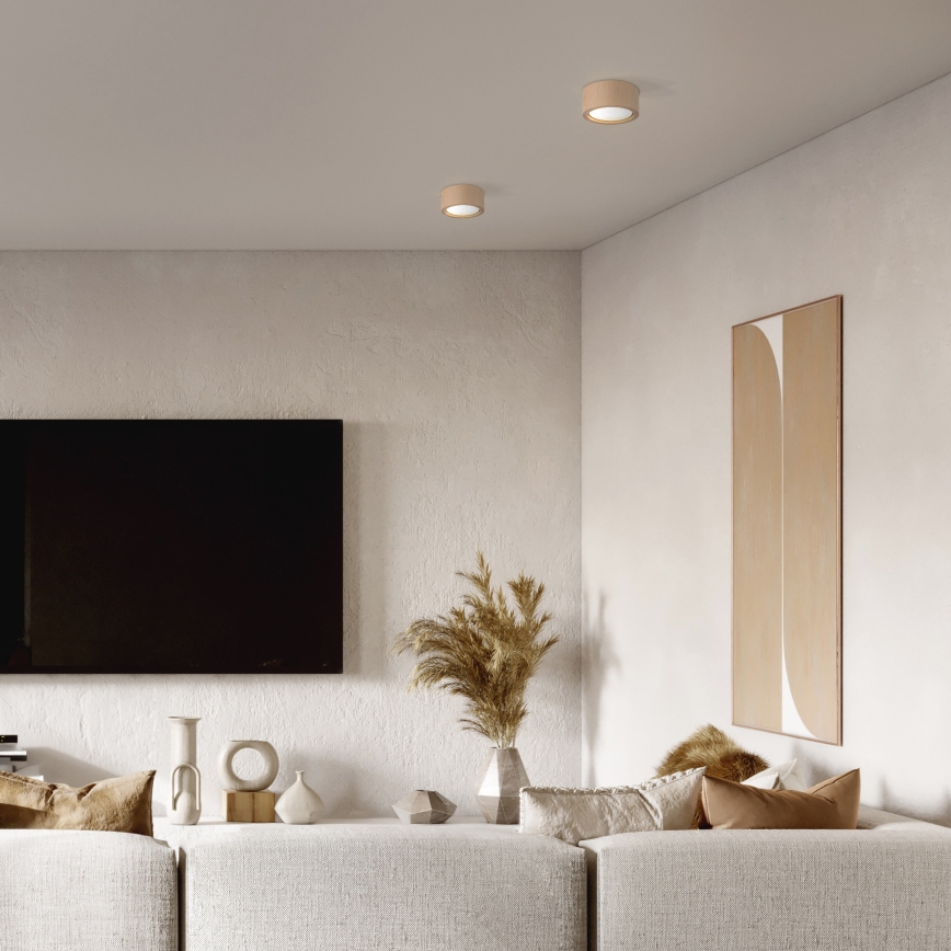 Spotlampe EVE 1xGX53/11W/230V bøg